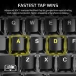 Геймърска механична клавиатура CORSAIR K70 Core RGB Corsair Linear Red Switch - Carbon Gray - Image 4