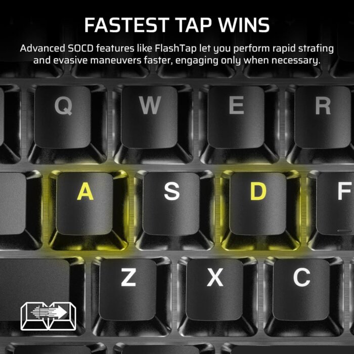 Геймърска механична клавиатура CORSAIR K70 Core RGB Corsair Linear Red Switch - Carbon Gray - Image 4