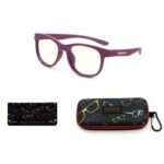 Детски компютърни очила GUNNAR Rush Kids Small, Clear Natural, Лилав - Image 4
