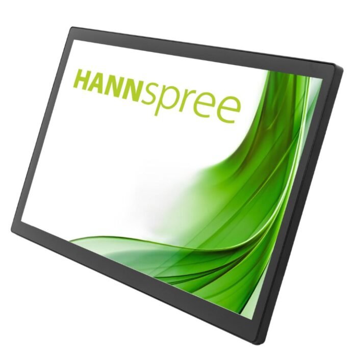 Тъч монитор HANNSPREE HT221PPB, TFT, 21.5 inch, Wide, Full HD, D-Sub, USB-C, HDMI, DP, 10 Point Touch, Черен - Image 1