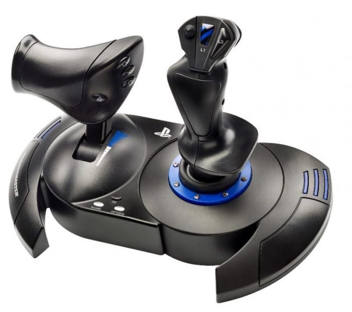 Жичен джойстик,  авиосимулатор Thrustmaster T.Flight Hotas 4  за PC / PS4, Черен - Image 1