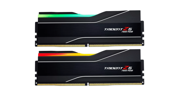 Памет G.SKILL Trident Z5 Neo RGB Black 32GB(2x16GB) DDR5 6000MHz CL30 AMD EXPO - Image 1