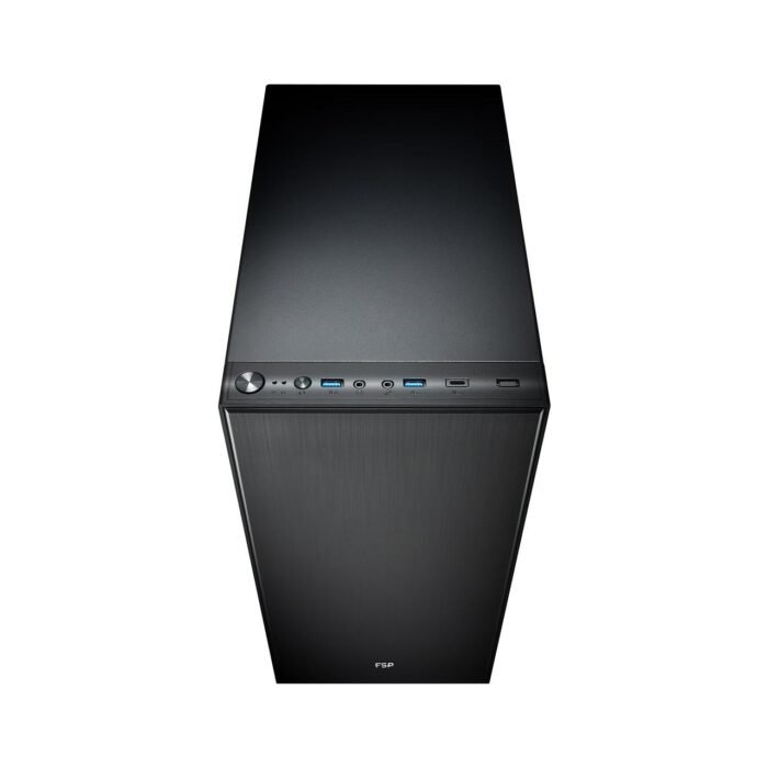 Кутия FSP CMT223S Silent ATX Mid Tower, Черна - Image 3