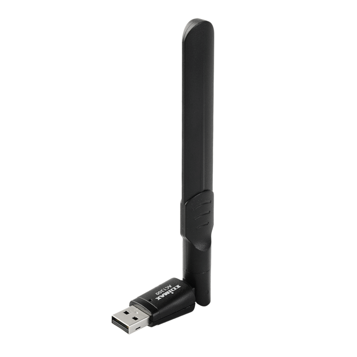 Безжичен адаптер EDIMAX EW-7822UAD, USB, Realtek, 2.4Ghz/5GHz, AC1200, с външна антена - Image 1