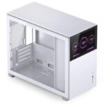 Кутия Jonsbo D31 Screen TG, mATX, Бял - Image 2