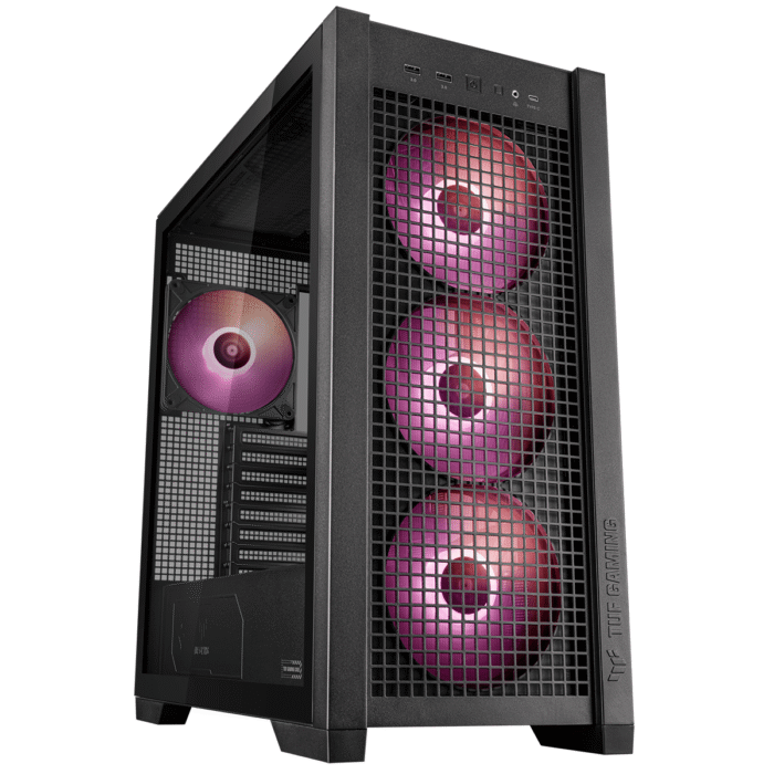 Кутия ASUS TUF GAMING GT302 ARGB - Black - Image 1