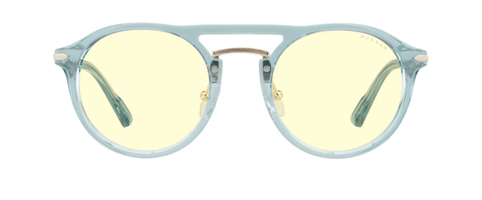Комплект GUNNAR x World of Warcraft Alliance Edition Blue Crystal - Amber - Очила + калъф - Image 2