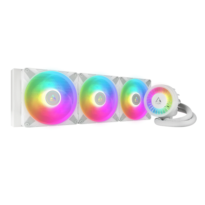 Охладител за процесор Arctic Liquid Freezer III 420 White A-RGB - Image 1