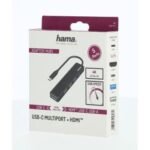 USB-C, 5-портов хъб, 3х USB-A,1x USB-C, HDMI,4К, Черен - Image 3