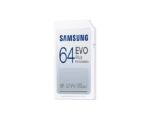 Карта памет Samsung EVO Plus, SD Card, 64GB, Бяла - Image 3