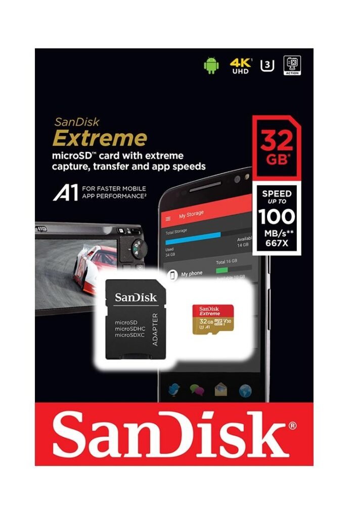 Карта памет Sandisk Extreme® microSDHC Card, 32GB - Image 1