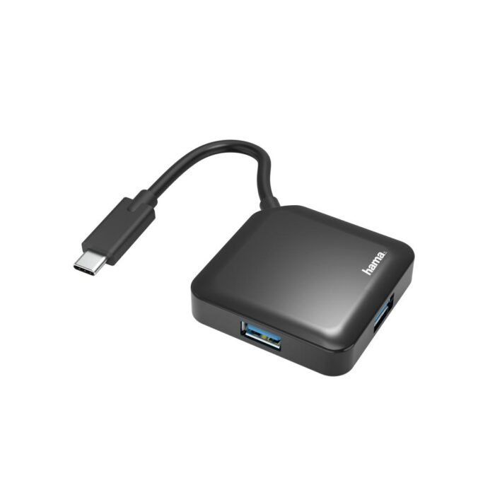 USB-C хъб, 4-портов, HAMA-200112 - Image 1