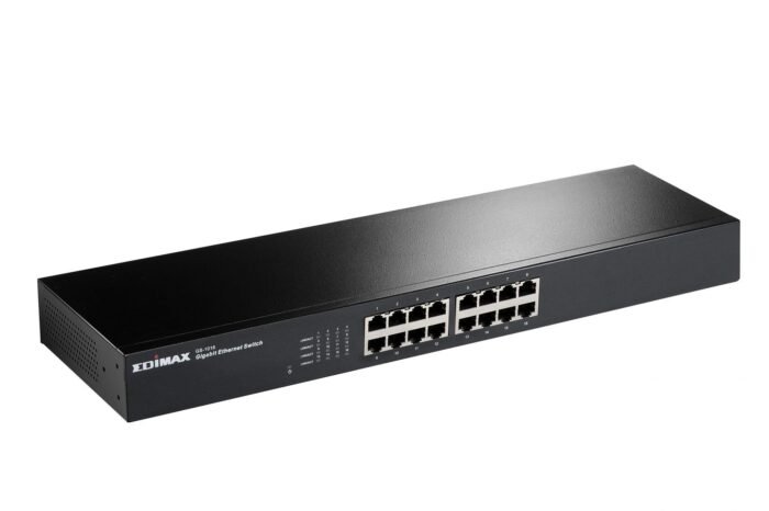 Суич EDIMAX GS-1016, 16 портов, Gigabit, за монтиране в шкаф - Image 1