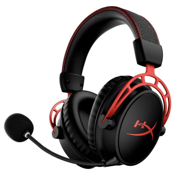 Геймърски слушалки HyperX Cloud Alpha Wireless, Черен/Червен - Image 1