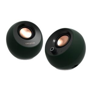 Озвучителна система Creative PEBBLE PRO, USB-C, BT 5.3, RGB, 20W RMS, черна