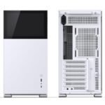 Кутия Jonsbo D41 Screen TG, mATX, Бял - Image 4