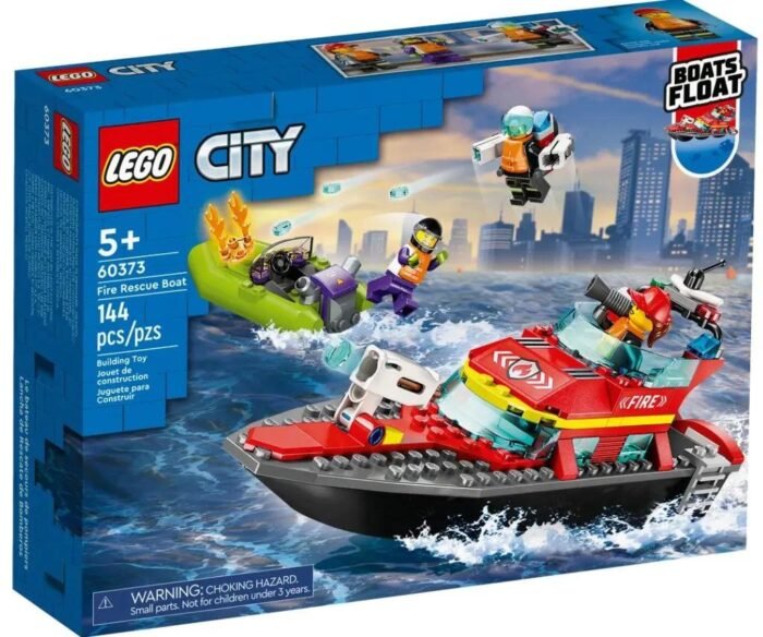 LEGO City - Fire Rescue Boat - 60373 - Image 1