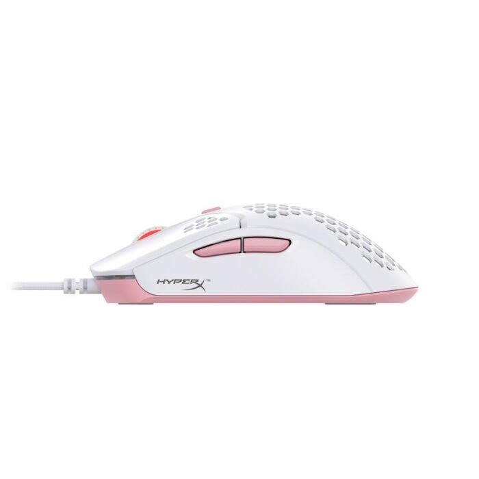 Геймърска мишка HyperX Pulsefire Haste, RGB, USB 2.0, Бял/Розов - Image 4