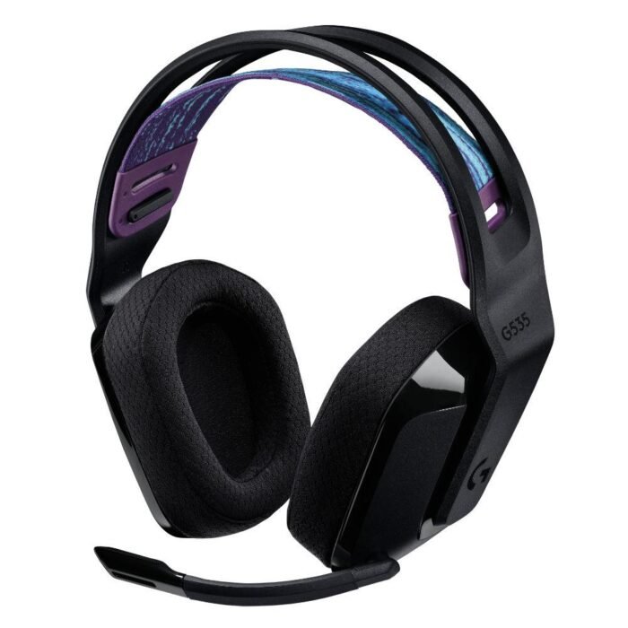 Геймърски безжични слушалки Logitech G535 Lightspeed Wireless, Микрофон, Черни - Image 1