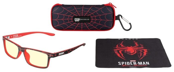 Детски компютърни очила GUNNAR Cruz, Spider-Man Miles Morales Edition, Amber - Image 1