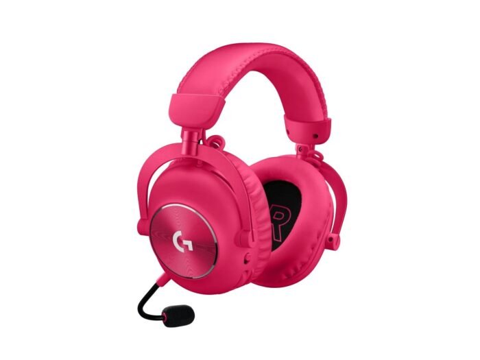 Безжични Геймърски слушалки Logitech PRO X 2 Magenta - Image 3