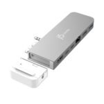 Докинг станция j5create JCD395, USB4 Hub, MagSafe Kit, За MacBook Pro 2021/2022 - Image 2
