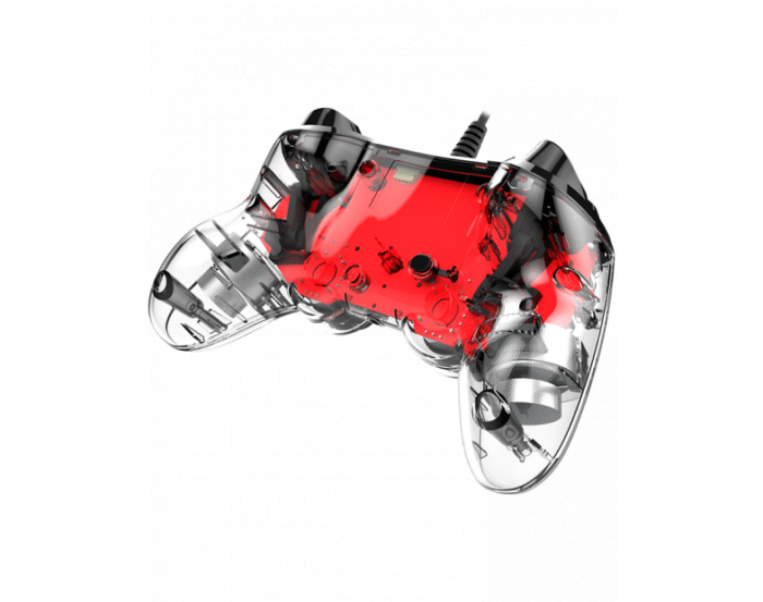 Жичен геймпад Nacon Wired Illuminated Compact Controller Red, Червен - Image 4