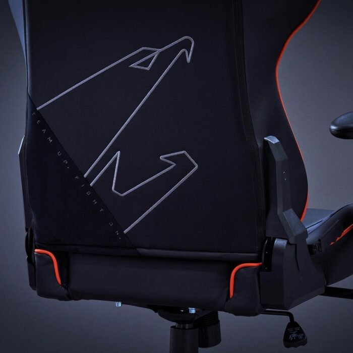 Геймърски стол Gigabyte Aorus AGC310, Черно и Оранжево - Image 11