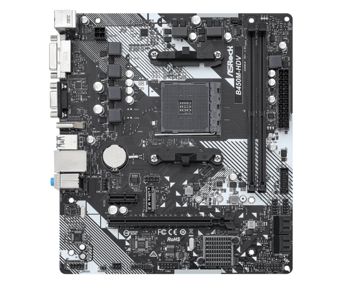 Дънна платка ASROCK B450M-HDV R4.0 - Image 1