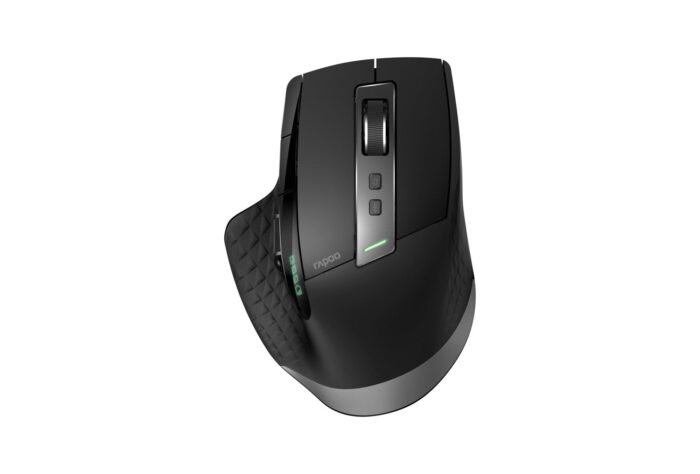 Безжична оптична мишка RAPOO MT750S, Multi-mode, Bluetooth & 2.4Ghz, Черна, LiIon Батерия - Image 1