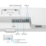 Монитор BenQ GW3290QT, IPS, 31.5 inch, Wide, QHD, DP, HDMI, USB, Бял - Image 4