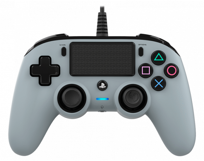 Жичен геймпад Nacon Wired Compact Controller, Сребърен - Image 1