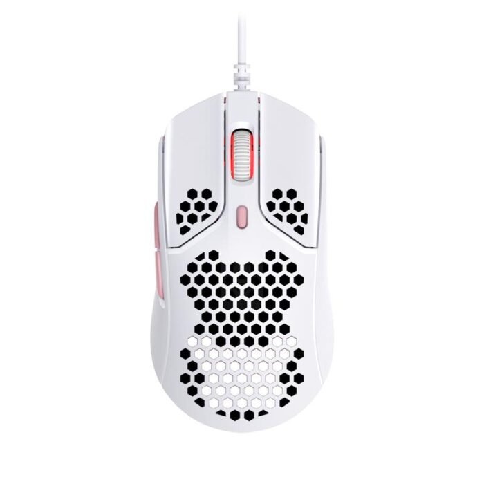 Геймърска мишка HyperX Pulsefire Haste, RGB, USB 2.0, Бял/Розов - Image 1
