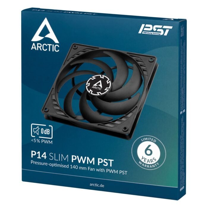Вентилатор ARCTIC P14 SLIM PWM PST - Image 4