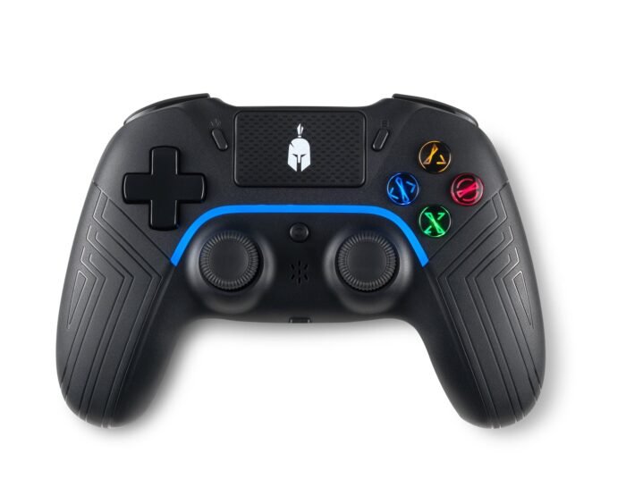 Безжичен геймпад Spartan Gear Aspis 4, за PC и PS4, Черен - Image 1