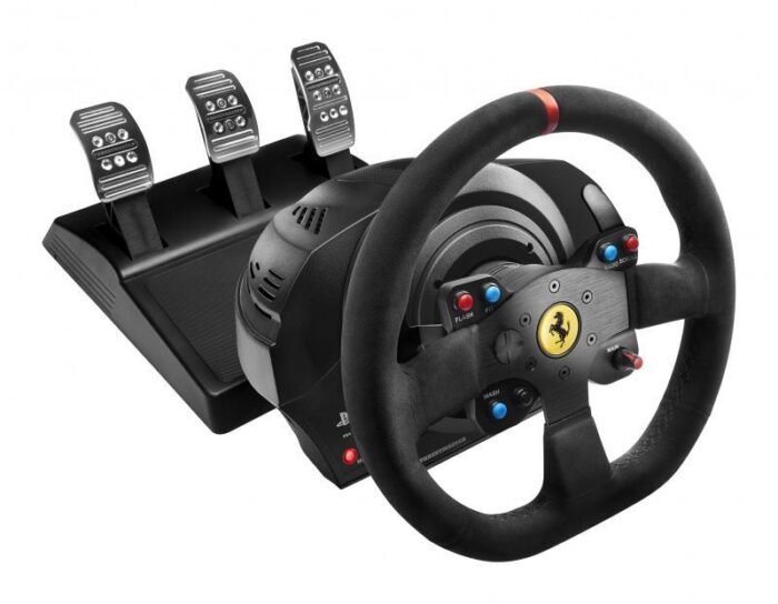 Волан THRUSTMASTER, T300 Ferrari Alcantara Edition, за PC / PS3 / PS4 - Image 1