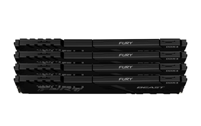 Памет Kingston FURY Beast 128GB(4x32GB) DDR4 3600MHz CL18 - Image 2