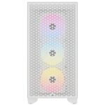 Кутия Corsair 3000D RGB Airflow Mid Tower, Бял - Image 2