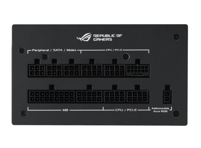 Захранващ блок ASUS ROG Strix 1200W 80+ Gold Aura Edition - Image 8