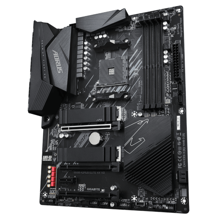 Дънна платка GIGABYTE B550 AORUS ELITE AX V2 Socket AM4 - Image 2