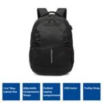 Раница за лаптоп ACT AC8530, до 15.6", USB изход, Черна - Image 2