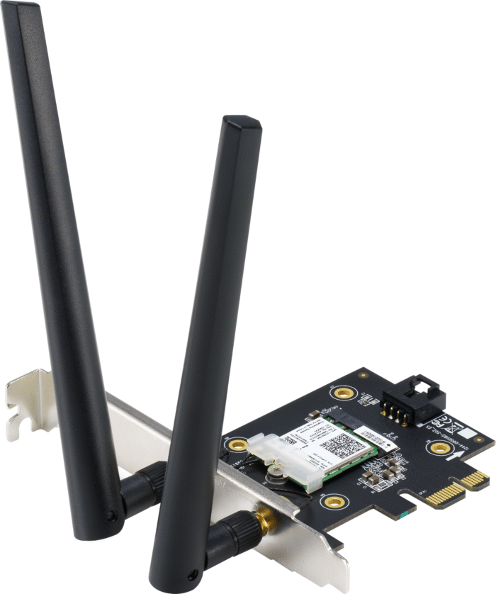 Адаптер ASUS PCE-AX3000, AX3000 Dual Band PCI-E, WiFi 6 (802.11ax) - Image 1