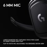 Геймърски слушалки Logitech G432, Микрофон, Черни - Image 6