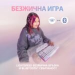 Безжична геймърска механична клавиатура Logitech G G715, TKL, Tactile, RGB LED, US Layout, бяла - Image 7