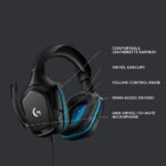 Геймърски слушалки Logitech G432, Микрофон, Черни - Image 2