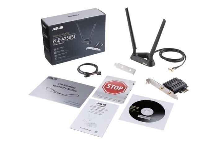 Адаптер ASUS PCE-AX58BT, AX3000 Dual Band PCI-E, WiFi 6 (802.11ax) - Image 5