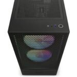 Кутия NZXT H5 Flow RGB Matte Black, Mid-Tower - Image 6