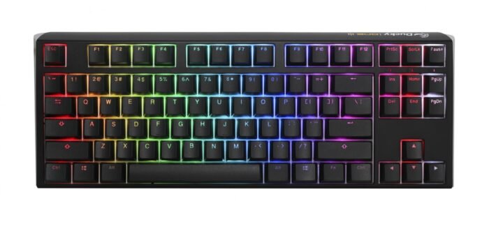 Геймърскa механична клавиатура Ducky One 3 Classic TKL Hotswap Cherry MX Black, RGB, PBT Keycaps - Image 1