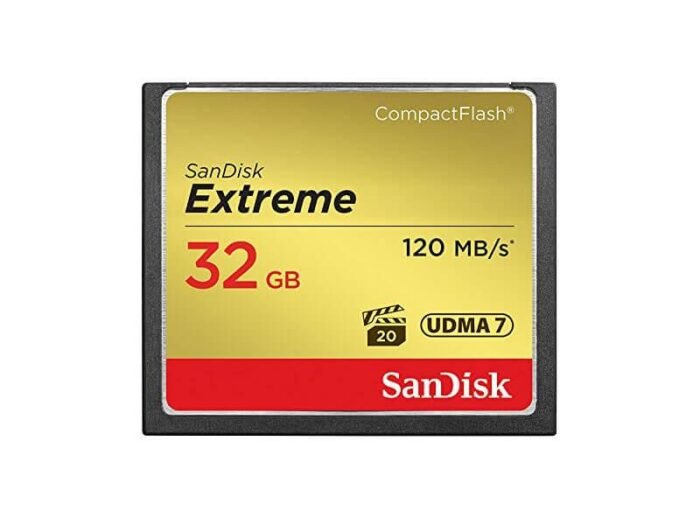 Карта памет SANDISK Extreme® CompactFlash® Memory Card 32Gb - Image 1