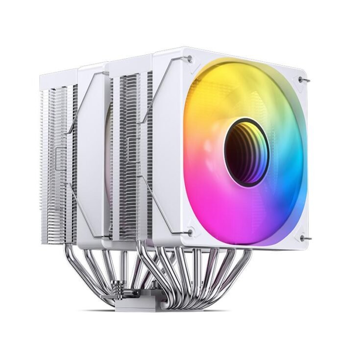 Охладител за процесор Jonsbo CR-3000 ARGB White 2x120mm - Image 1